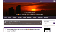 Desktop Screenshot of berilmu.com